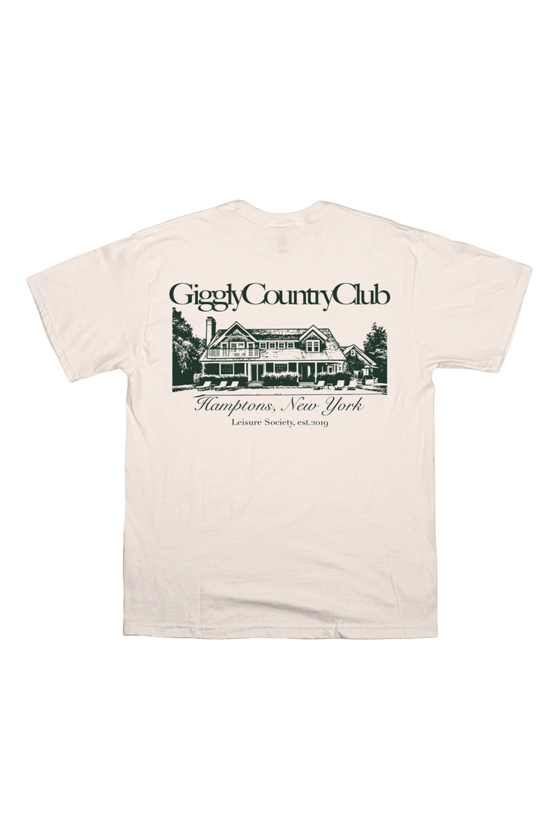Country Club Natural Tee