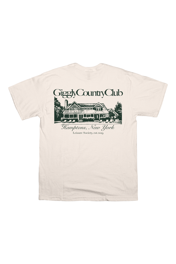 Country Club Natural Tee